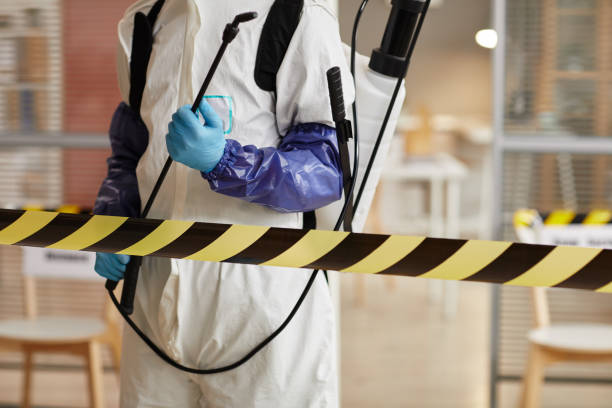 Professional Sewage Cleanup technician working in Victoria, VA